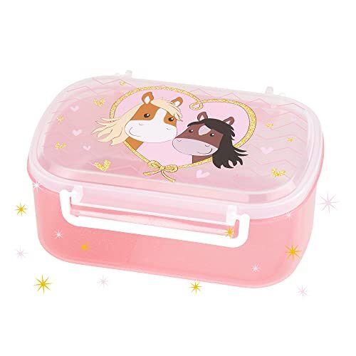 Sigikid 25270 Lunchbox, Polypropyleen, Roze/Pony Love