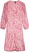 Vero Moda VMSMILLA Lange jurk met V-hals en ballonmouwen in gebloemd satijn - Rose Shadow