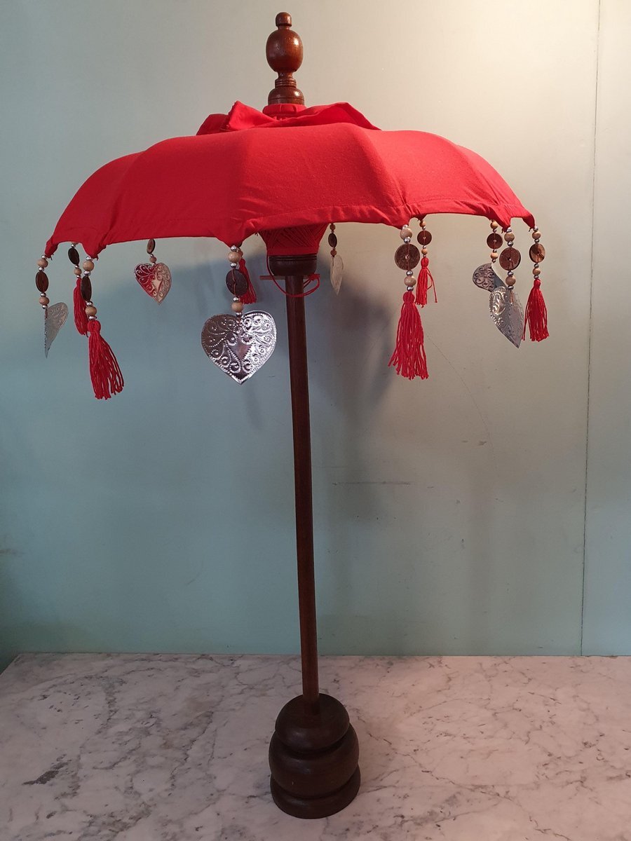 Bij Mies Parasol Bali Mini Rood,