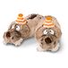 Nici 45717 Walbo Walbo Wabbel winterpantoffels, bruin, maat 38-41