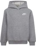 Nike Kids Club Fleece Lbr Po Hoodie Grijs 3-4 Years Kinderen