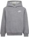 Nike Kids Club Fleece Lbr Po Hoodie Grijs 3-4 Years Kinderen