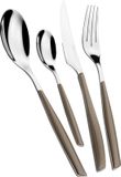 Casa Bugatti Bugatti Glamour bestekset 24-delig Tobacco / Taupe