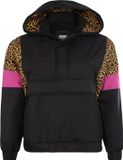 Urban Classics Pullover Jacket -XXL- Mixed Zwart