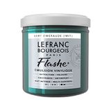 Lefranc Bourgeois 300649 Flashe acryl- en vinylverf, lichtecht, dekkend en bestand tegen veroudering - 125ml Pot, Viridian Hue