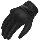 SHIMA SONIC Motorhandschoenen Vrouwen Textiel Leer Korte Zomer Biker Gepantserde Beschermers Motorfiets Geperforeerd Gevetileerd Touchscreen Motorsport Handschoen Lichtgewicht Motorcross (Dames
