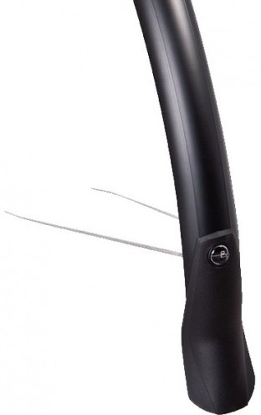 EuroFender EF a spatb Snello 28 46mm m zw - Spatbord achter 28 kunststof mat zwart