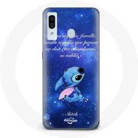 Maniacase Hoesje voor Samsung Galaxy A20 Stitch Ohana Citation