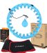 HMS Hula Hoop Set HHW01 - Bleu - Incl. Ceinture Amincissante BR163
