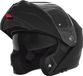 Nox Casque modulable avec visière solaire | Casque de scooter & Casque de moto & Casque de cyclomoteur | Homologué ECE 22.06 - Noir mat - Taille S