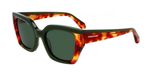 Ferragamo SF2035S Opaline khaki/blonde tortoise 52/19/145 WOMAN Zonnebrillen