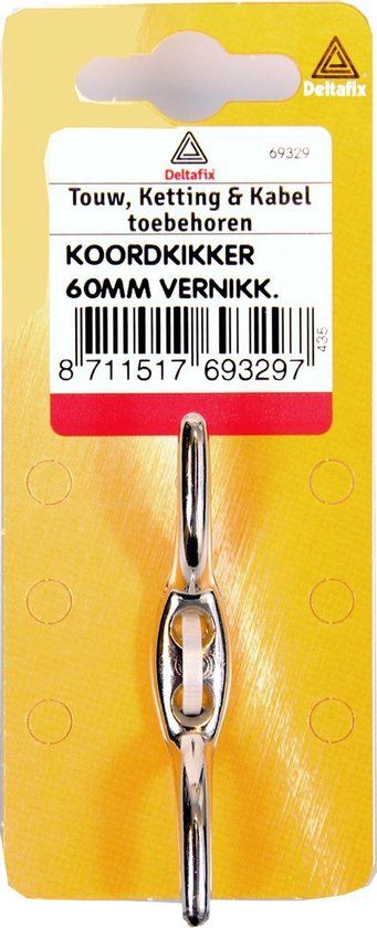 Deltafix koordkikker zamac verzinkt 60 mm 1 st.
