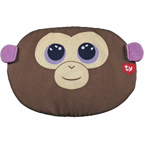 TY Washable Kids Face Mask Monkey Coconut Adjustable 3+