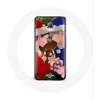 Maniacase Hoesje voor Samsung Galaxy J3 Hunter x Hunter Gon Freecss et Killua Zoldyck Kerstdag Anime Manga