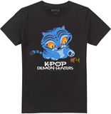 KPop Demon Hunters MANDARIN CREATIVE Kpop Demon Hunters Cute Derpy Tiger Cartoon Heren T-Shirt - Zwart - XXL