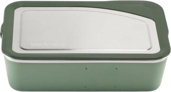 Klean Kanteen Grote Lunchbox Stainless Steel 1626ml - RVS lunchbox Bento - Sea Spray