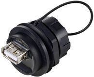 TRU COMPONENTS TC-12770488 USB 2.0 inbouw doorvoer 1 stuk(s)