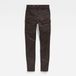 G-STAR Kafey Cargo Ultra High Skinny wmn Dames Joggingbroek Nett Brown Katoen/Elastaan W32/30