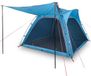 vidaXL Tent - 4-persoons - waterdicht - blauw