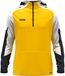 Jako Dynamic Hooded Half Zip Hommes - Jaune / Blanc / Noir | Taille : 3XL