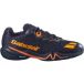 Babolat Shadow Tour 4 - Heren Badmintonschoenen - Zwart/Oranje - Maat 43