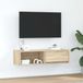 Maison Exclusive - meuble TV chêne Sonoma, 100x31x25,5 cm, en panneau de particules