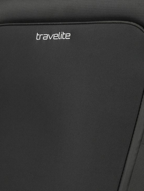 Travelite Trolley Jetpack Multi Light 4 Cabin Black Zwart 55cm