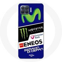 Maniacase Hoesje voor Oppo A93 5G Monster Energy Yamaha Eneos