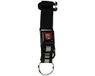 Chrome Mini Buckle Porte-clés Noir