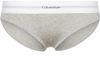 Calvin Klein Underwear Dames Slips Grey Heather Gestreept Katoen/Modal/Elastaan Maat M
