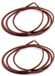 cyclingcolors 2 x riemen voor naaimachine 175 cm breedte 3 x 5 mm