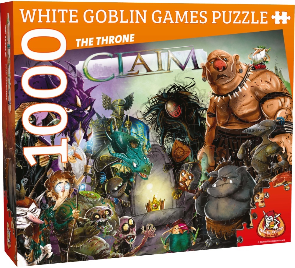 White Goblin Games Claim - The Throne Puzzel (1000 stukjes)