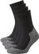 Apollo Chaussettes de marche Noir Taille 39/42 4 Paires