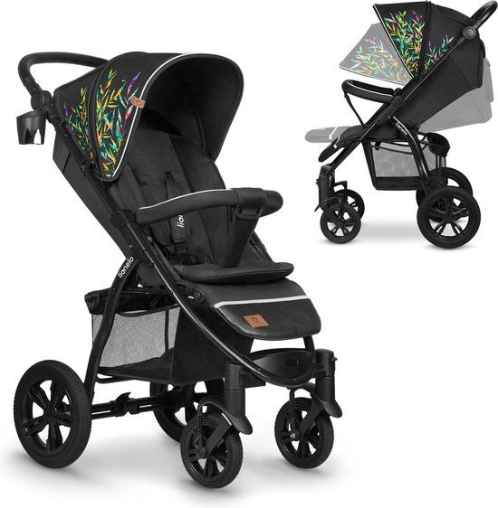 Lionelo Annet Tour Buggy - Grijs Dream - Tot 22 kg - 0-4 jaar