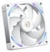 NZXT Ventilateur PC F140X RGB, 140 mm, 2400 tr/min, Monobloc LCP, Blanc