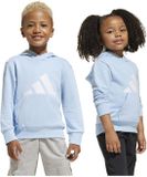 Adidas Essentials Big Logo Hoodie Blauw 4-5 Years Jongen