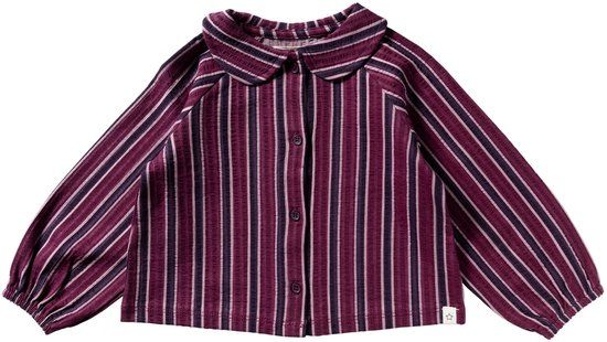 Your Wishes Winner Stripes Collar Top