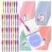 BONNYCO Onzichtbare Inktpen en Schrijfblok, 32 Stuks Eenhoorns Vuller bij Kids Verjaardagen. Tas Vuller bij Jongens Meisjesfeestjes, Feestgerei de Pinata. Schoolprijs, Geschenk Kinderen