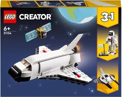 LEGO Creator 3in1 Space Shuttle Spaceship Set - 31134