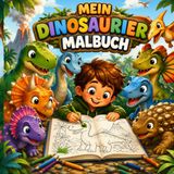 Mein großes Dino-Malbuch