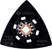 Bosch Accessories 2609256 F04 Disque abrasif Avz 90 Rt10 Grain 100 - Starlock - Noir