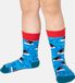 Unabux Freizeitsocken Prints Kinderen Unisex 31-35 ORCA SMILE JUNIOR Katoen/Polyamide/Elastaan 2 stuks