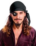 FIESTAS GUIRCA Piratendoek van zwart fluweel (eenheidsmaat), textielaccessoires voor kostuum van vrijvaders, ideaal voor piratenfeesten, Halloween en carnaval, zwart