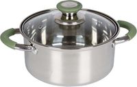 Bo-Camp Pan Elan Low Induction Ø 14 cm Stainless Steel Silver 1.1L Dishwasher Safe