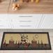 Azomor® Tapis de cuisine avec design de chef et dos antidérapant