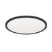 EGLO MINERARIO Plafondlamp LED Zwart/Wit 22W IP54