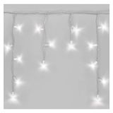 EMOS Connect System 3 m ijsregen lichtketting professioneel, robuuste kerstlichtketting met 50 leds, uitbreidingscomponent C (zonder aansluitkabel en adapter), IP44 voor binnen en buiten, warmwit, wit