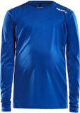Craft Rush Running Longsleeve Kinderen - Royal | Maat: 110/116
