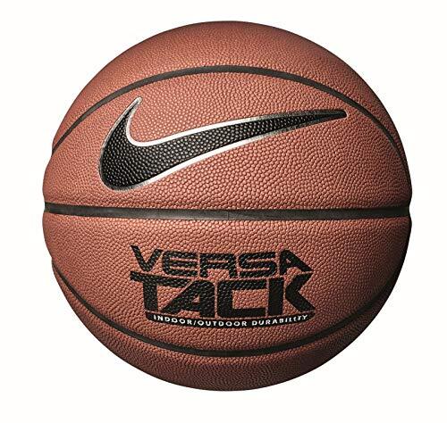 Nike 9017-4 UnisexNKI0887903 Basketbal, bruin (amber/zwart/metallic zilver/zwart - aa), 7