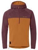 Vaude Men's Tremalzo Softshell HZ Jacket bruin, oranje